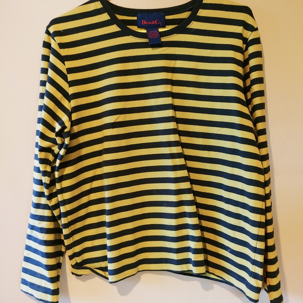 Denim & Co jersey top
